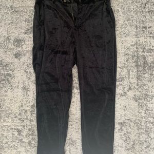Satin/valor black pants